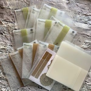 New Anna Griffin Embossing template lot & folders